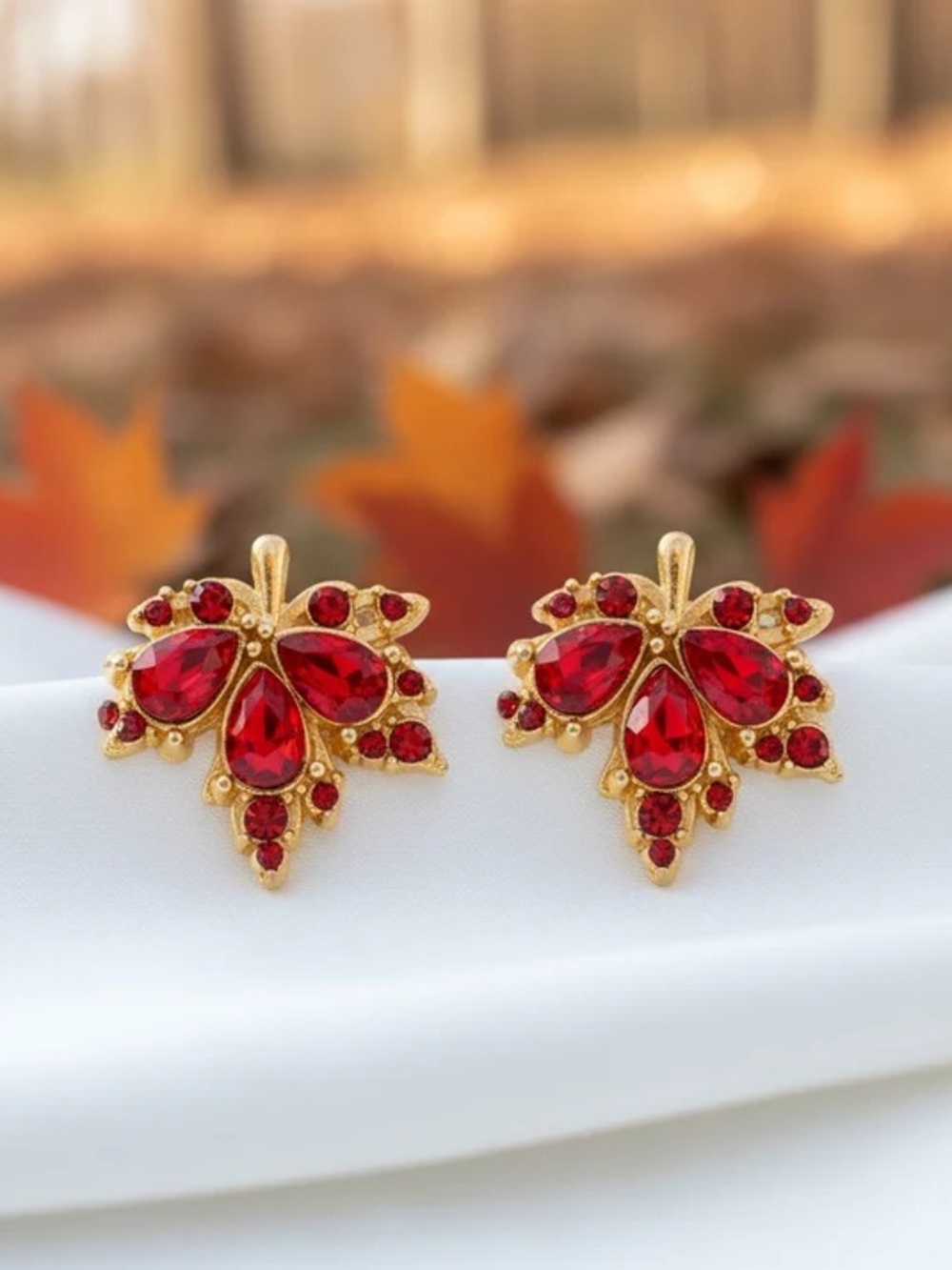 Maple Leaf Earrings
